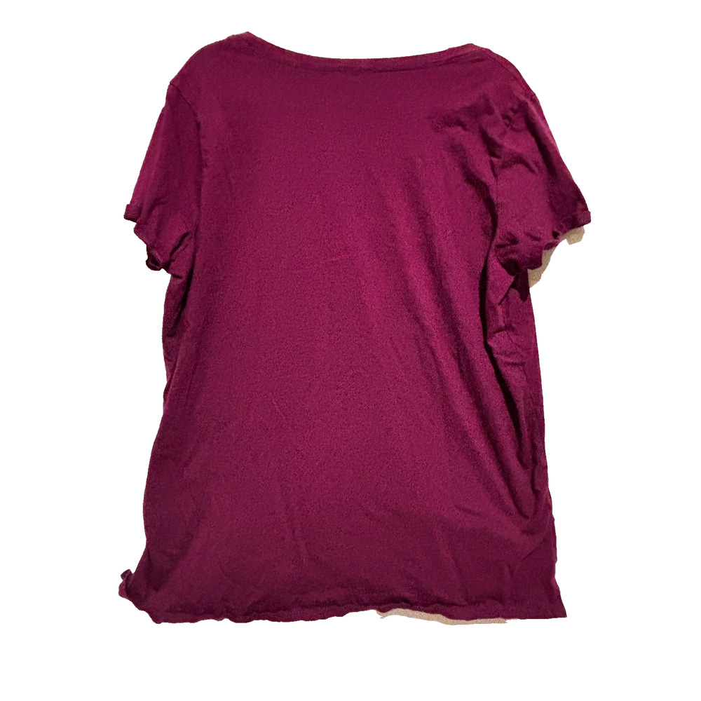Rhinestone Queen & Crown Womens Sz 1X Short Sleeve Tee by Desiree!‎ Vegas travel - Picture 7 of 8
